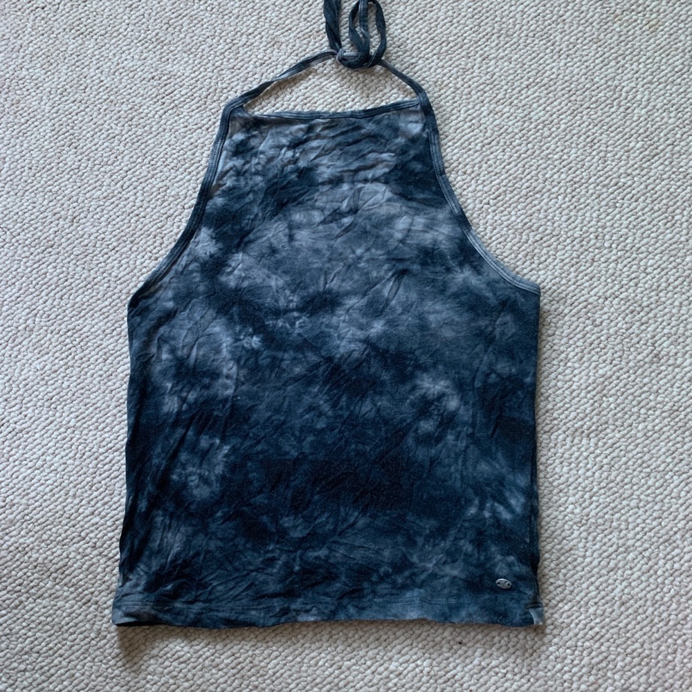 Tie Dye Halter Tank Top